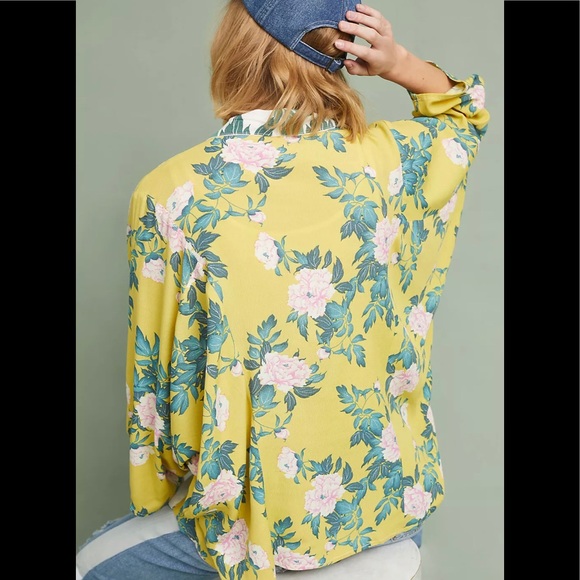 Anthropologie Elma Kimono Style Top - Picture 2 of 11